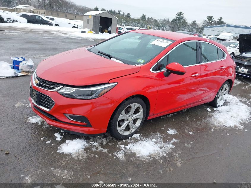 2017 Chevrolet Cruze Premier Auto VIN: 3G1BF6SM5HS606093 Lot: 38456589