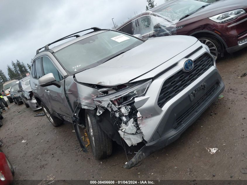 2T3RWRFV1MW112160 2021 Toyota Rav4 Xle Hybrid