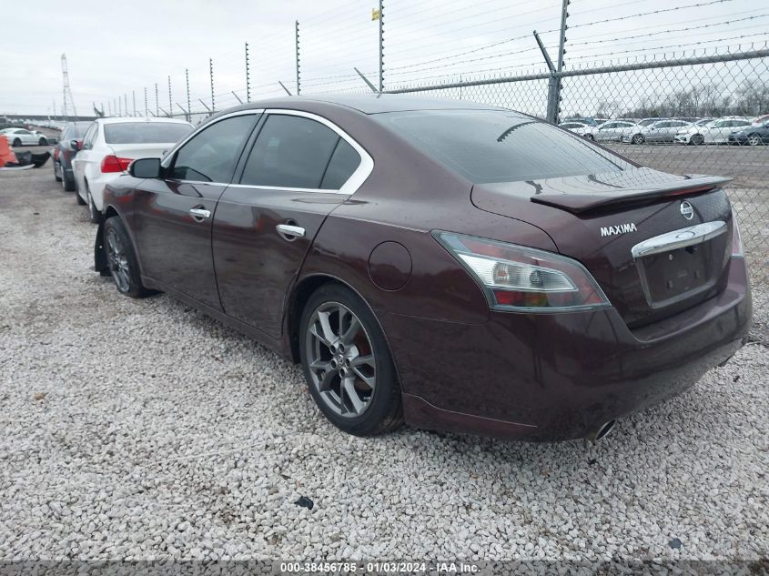 2014 Nissan Maxima 3.5 S VIN: 1N4AA5AP1EC477672 Lot: 38456785