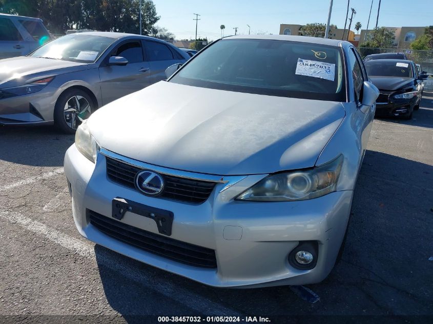 JTHKD5BH3C2082519 2012 Lexus Ct 200H Premium