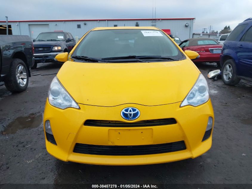 JTDKDTB31E1086040 2014 Toyota Prius C Two