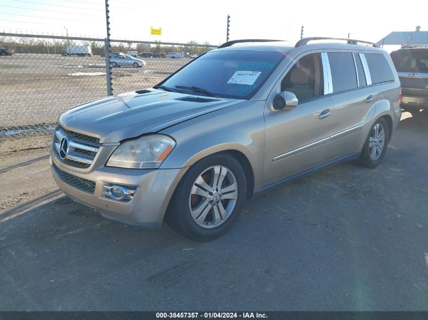 2007 Mercedes-Benz Gl 450 4Matic VIN: 4JGBF71E87A165322 Lot: 38457357