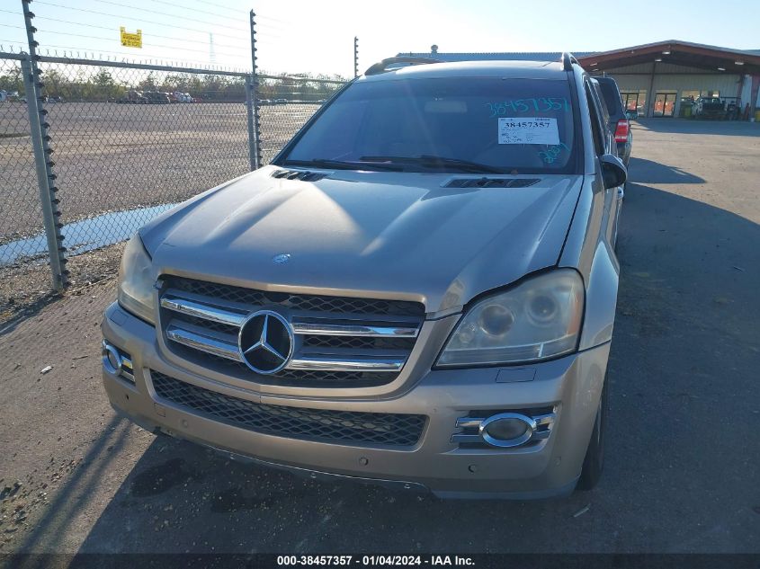 2007 Mercedes-Benz Gl 450 4Matic VIN: 4JGBF71E87A165322 Lot: 38457357