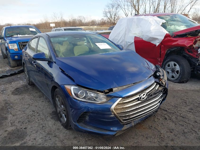 5NPD84LF6JH249344 2018 Hyundai Elantra Sel