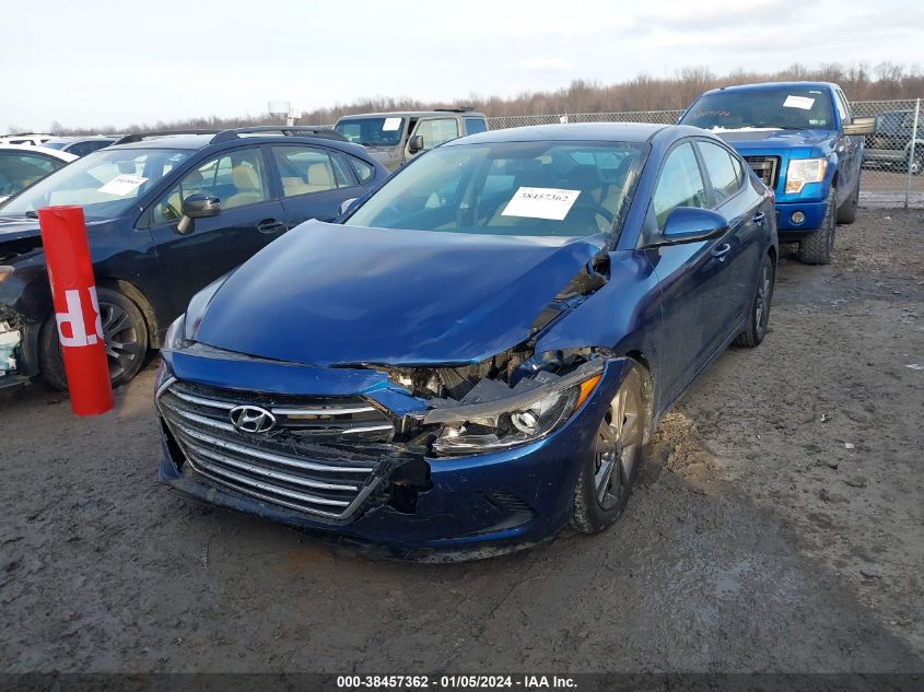 5NPD84LF6JH249344 2018 Hyundai Elantra Sel