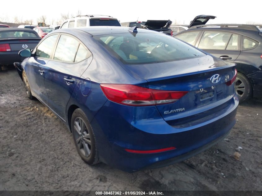 5NPD84LF6JH249344 2018 Hyundai Elantra Sel