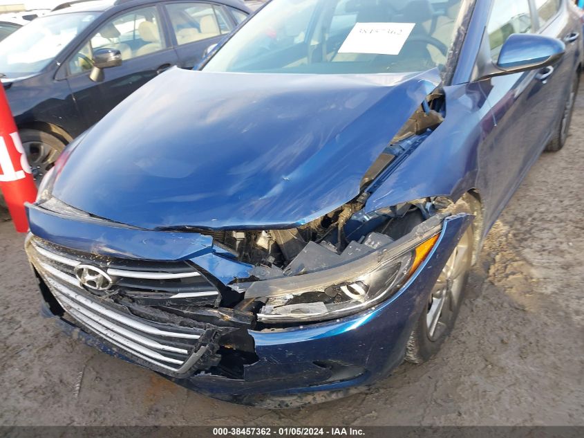 5NPD84LF6JH249344 2018 Hyundai Elantra Sel