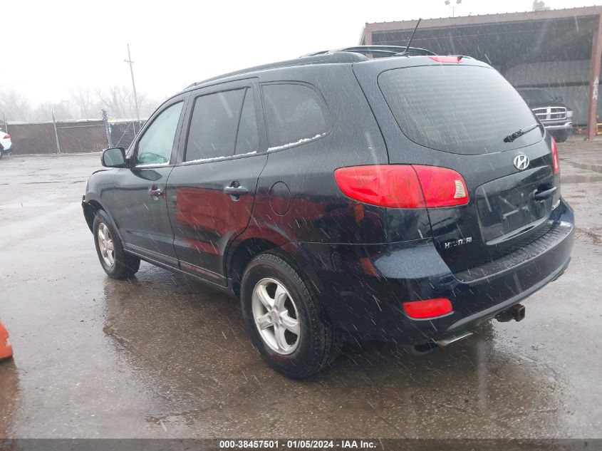 2007 Hyundai Santa Fe Gls VIN: 5NMSG13D67H109033 Lot: 38457501