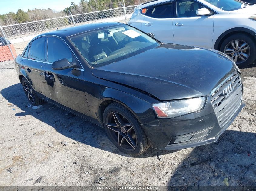 WAUFFAFL5DN034912 2013 Audi A4 2.0T Premium