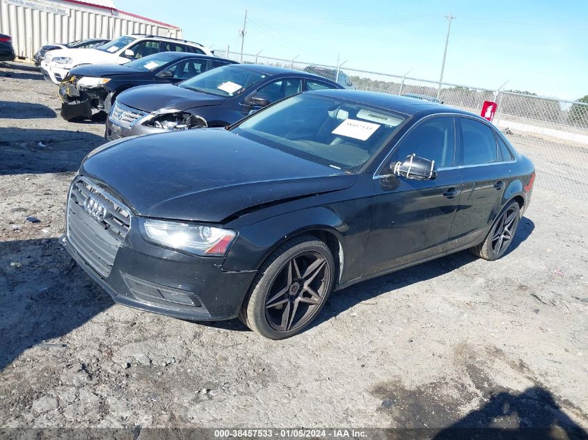 WAUFFAFL5DN034912 2013 Audi A4 2.0T Premium