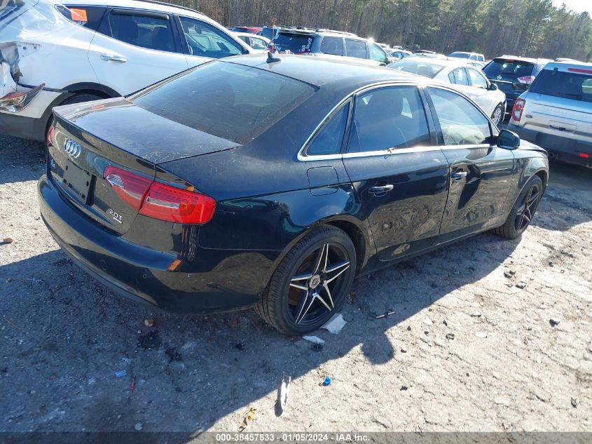 WAUFFAFL5DN034912 2013 Audi A4 2.0T Premium