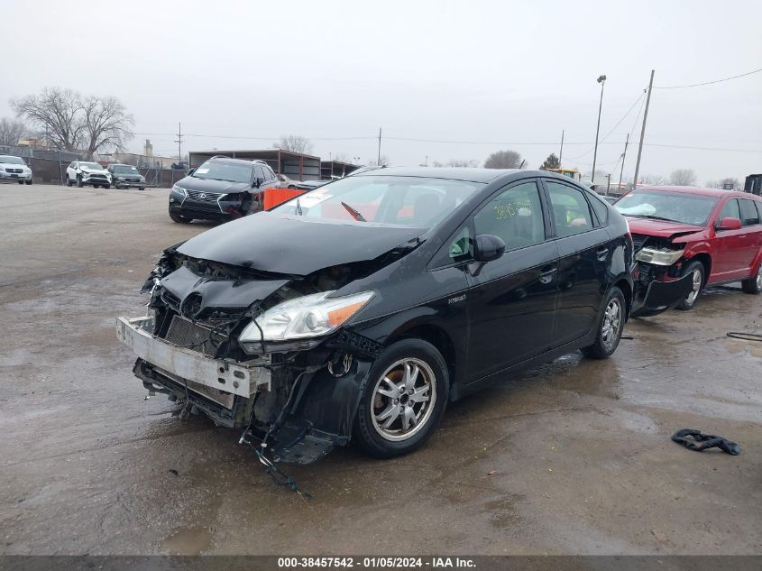 2010 Toyota Prius Ii VIN: JTDKN3DU4A0158092 Lot: 38457542