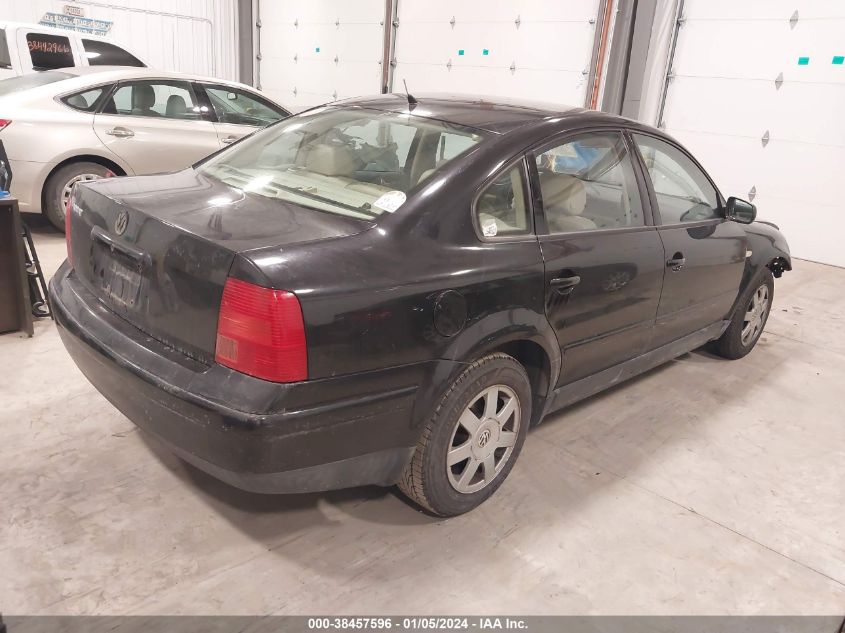 WVWMA23B7YP168292 2000 Volkswagen Passat Gls