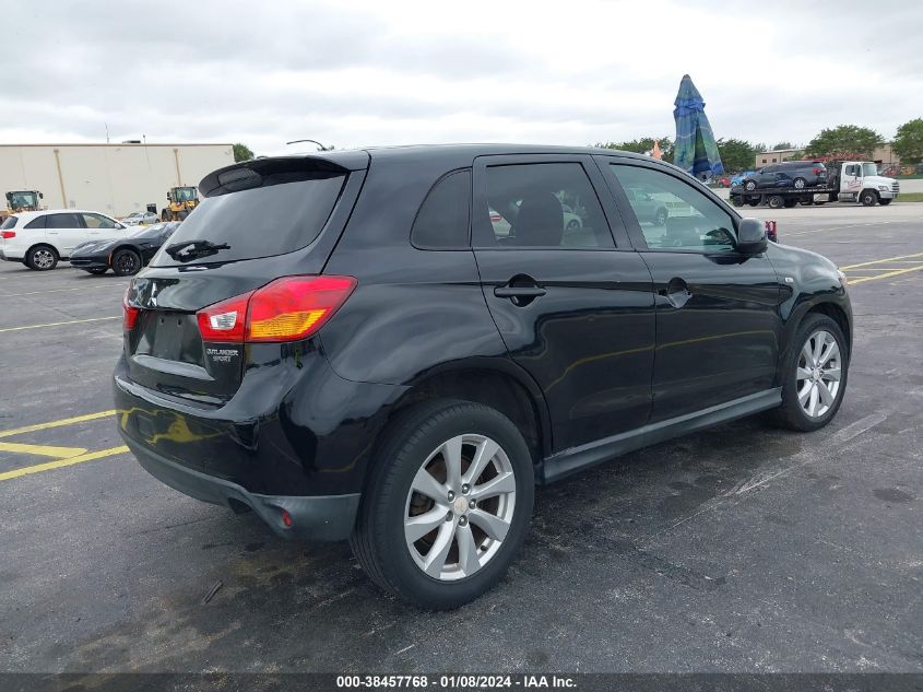 2013 Mitsubishi Outlander Sport Es VIN: 4A4AP3AUXDE001595 Lot: 38457768