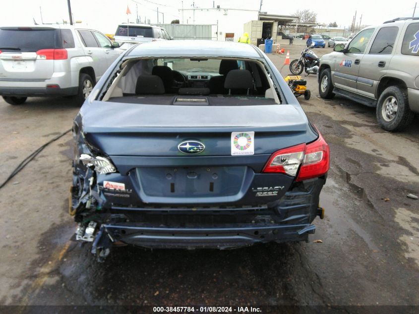 2016 Subaru Legacy 2.5I VIN: 4S3BNAA61G3034878 Lot: 38457784