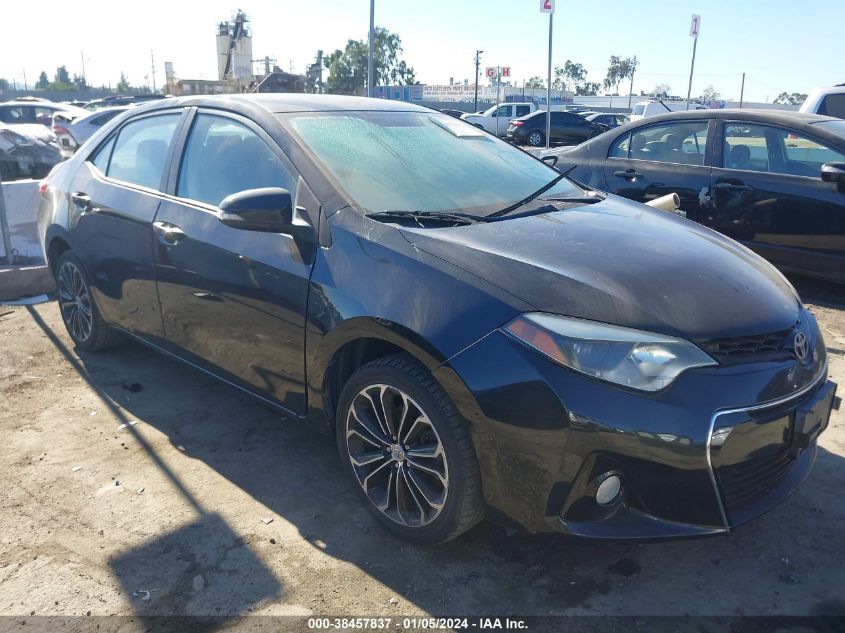 2014 Toyota Corolla S Plus VIN: 5YFBURHEXEP152446 Lot: 38457837