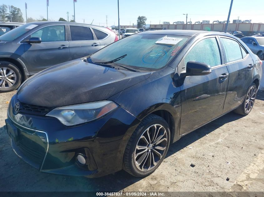 2014 Toyota Corolla S Plus VIN: 5YFBURHEXEP152446 Lot: 38457837