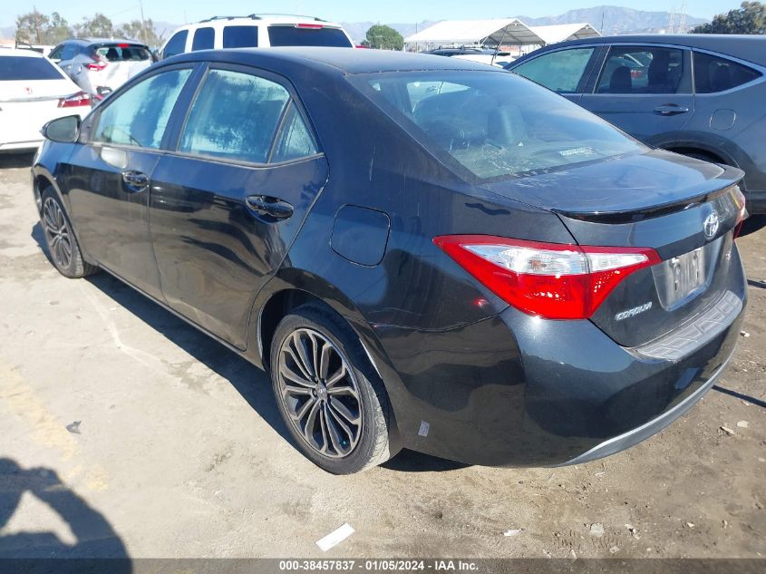 2014 Toyota Corolla S Plus VIN: 5YFBURHEXEP152446 Lot: 38457837