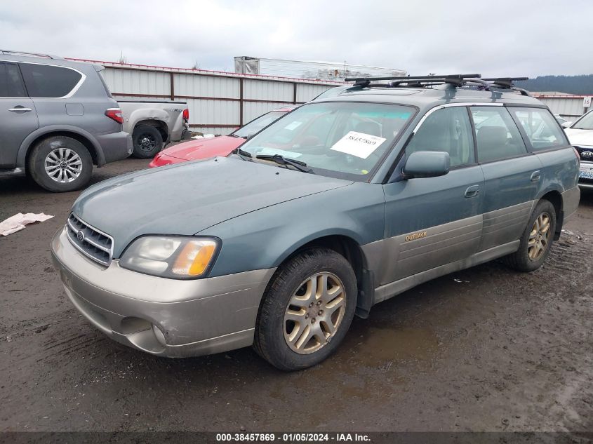 4S3BH686X17622174 2001 Subaru Legacy Outback Ltd