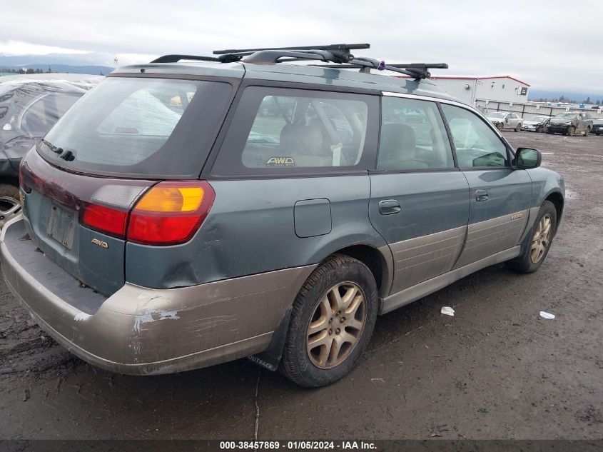 4S3BH686X17622174 2001 Subaru Legacy Outback Ltd