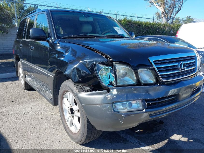 2005 Lexus Lx 470 VIN: JTJHT00W654002685 Lot: 38457890