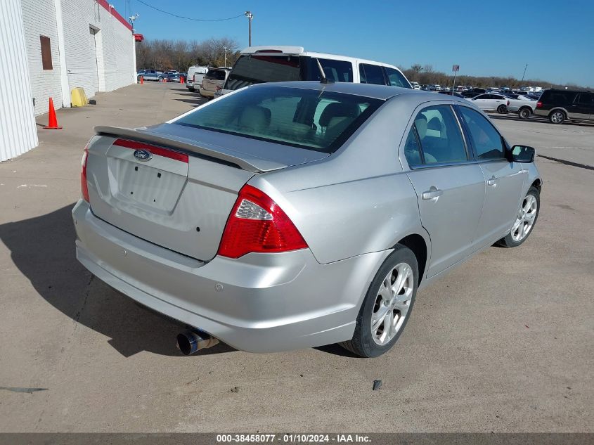 2012 Ford Fusion Se VIN: 3FAHP0HA5CR215766 Lot: 38458077