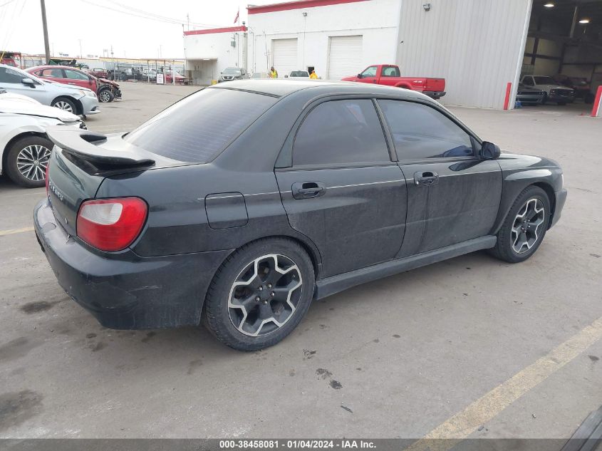 2003 Subaru Impreza Wrx VIN: JF1GD296X3H511314 Lot: 38458081