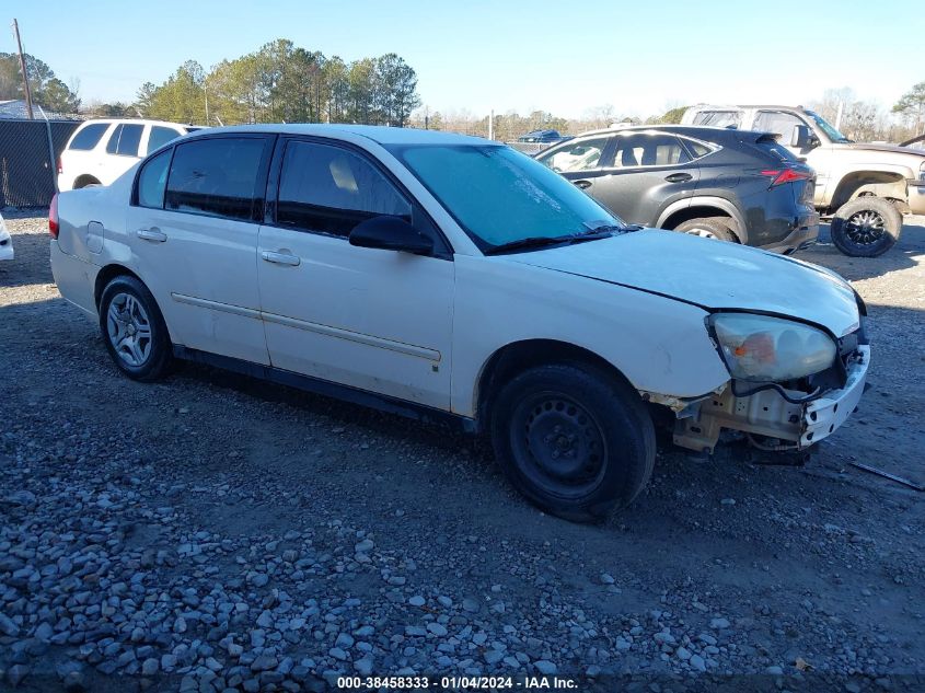 1G1ZS51F26F299846 2006 Chevrolet Malibu Ls