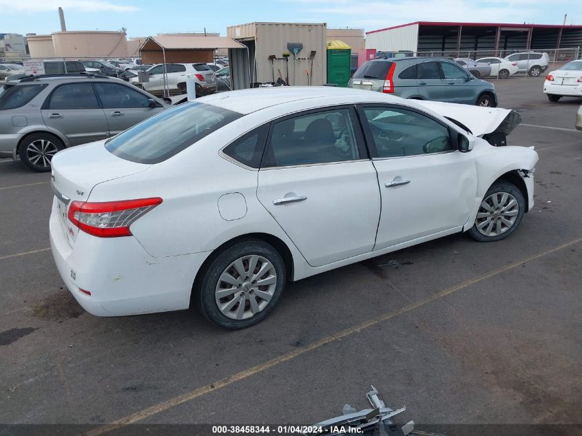 2015 Nissan Sentra VIN: 3N1AB7AP5FL668474 Lot: 38458344