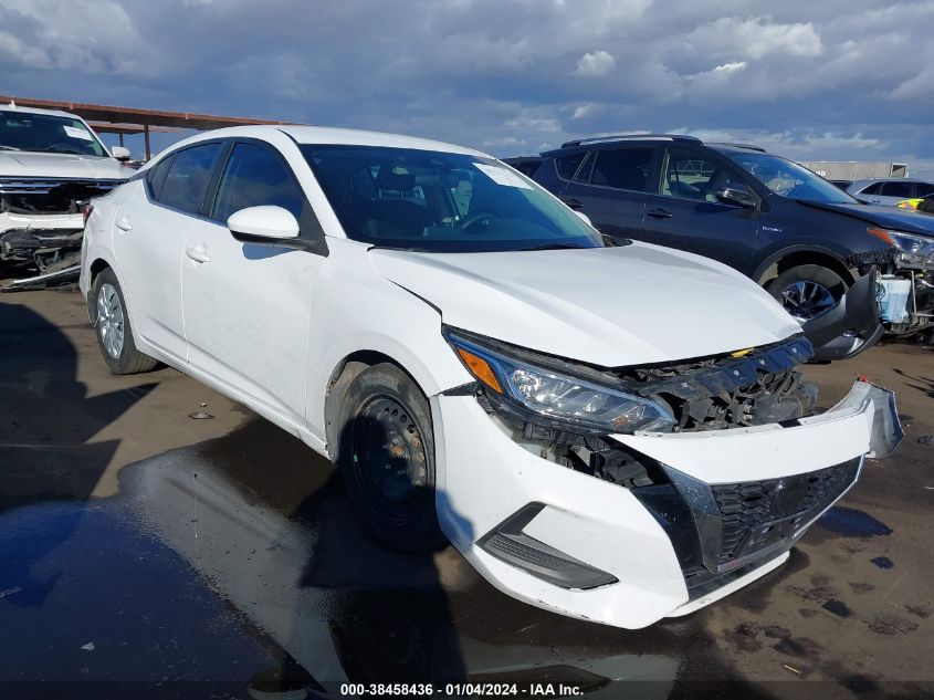 2020 Nissan Sentra S Xtronic Cvt VIN: 3N1AB8BV8LY210705 Lot: 38458436