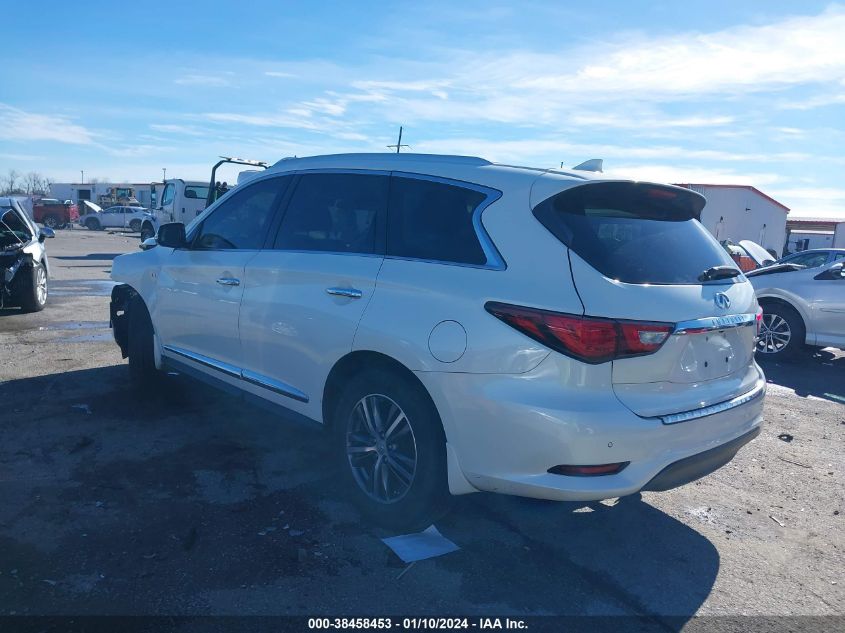 2017 Infiniti Qx60 VIN: 5N1DL0MM2HC514430 Lot: 38458453