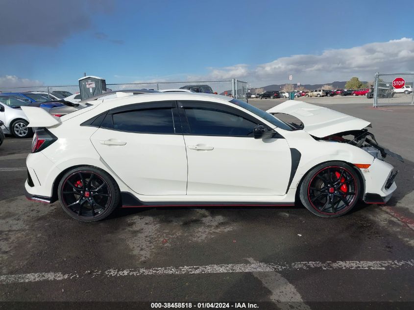 2018 Honda Civic Type R Touring VIN: SHHFK8G70JU202134 Lot: 38458518