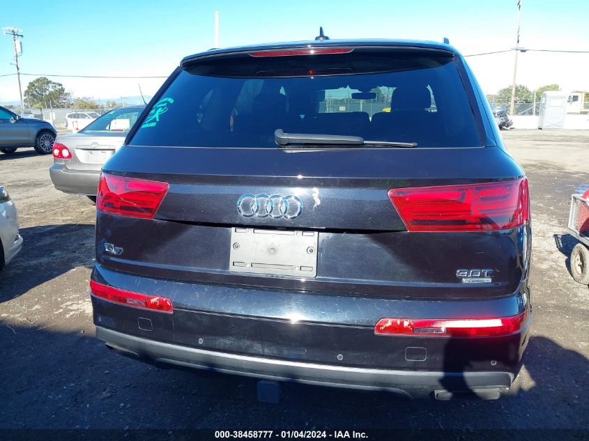 2018 Audi Q7 3.0T Premium VIN: WA1VAAF78JD043776 Lot: 38458777