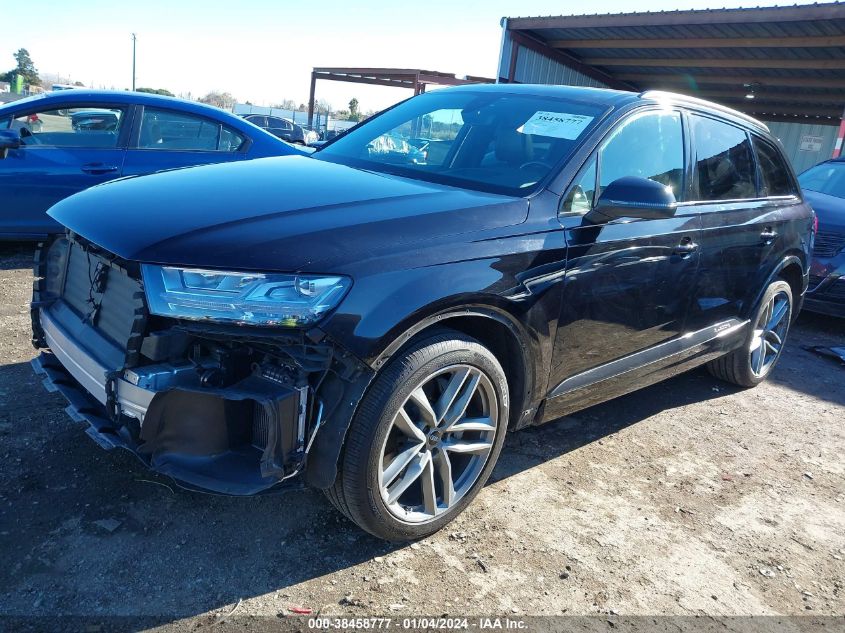 2018 Audi Q7 3.0T Premium VIN: WA1VAAF78JD043776 Lot: 38458777