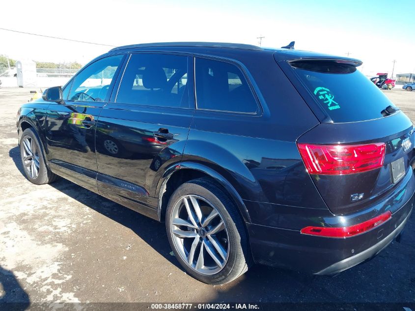 2018 Audi Q7 3.0T Premium VIN: WA1VAAF78JD043776 Lot: 38458777