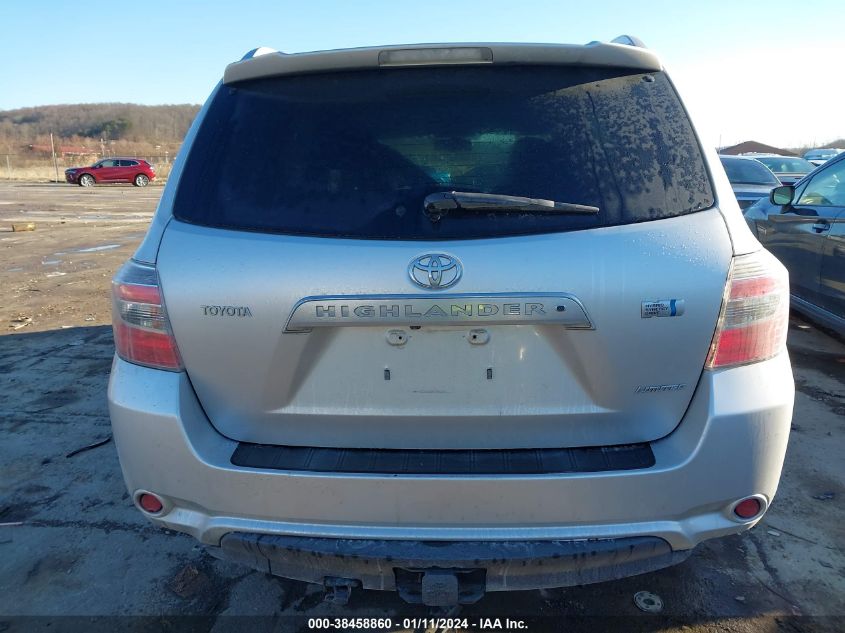 JTEEW44A392034378 2009 Toyota Highlander Hybrid Limited