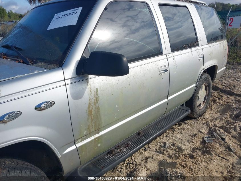 1996 Chevrolet Tahoe K1500 VIN: 1GNEK13R6TJ318128 Lot: 38458929