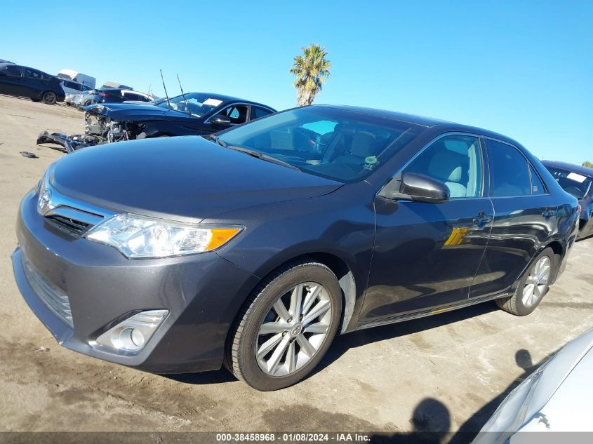 2012 Toyota Camry Xle VIN: 4T4BF1FK0CR169424 Lot: 38458968