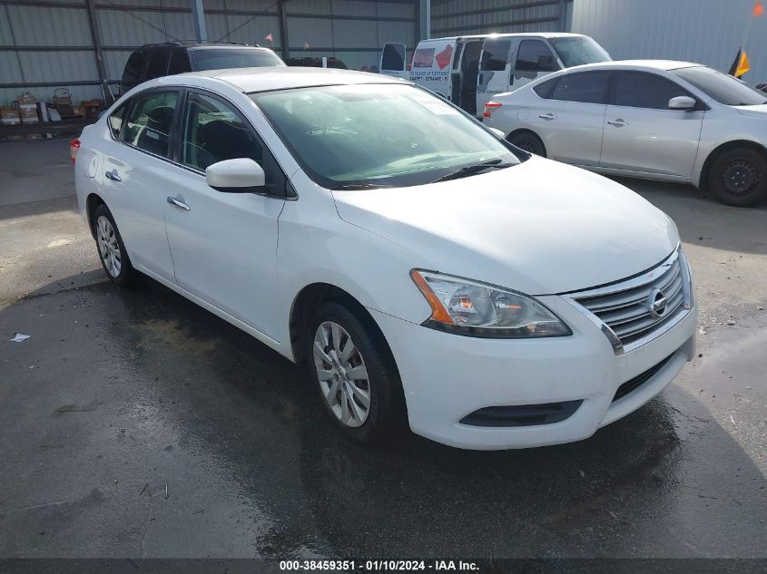 2015 Nissan Sentra Fe+ S/S/Sl/Sr/Sv VIN: 3N1AB7AP1FL669086 Lot: 38459351