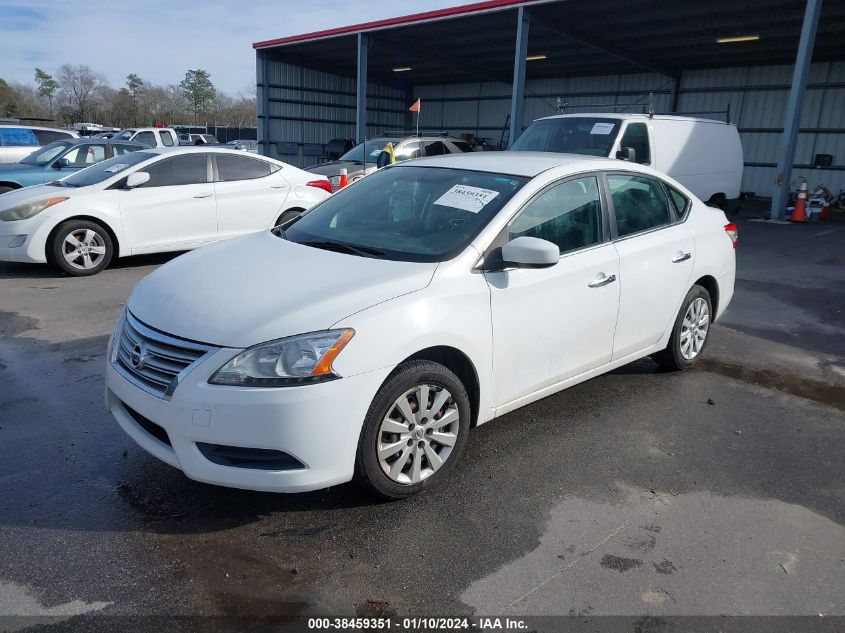 2015 Nissan Sentra Fe+ S/S/Sl/Sr/Sv VIN: 3N1AB7AP1FL669086 Lot: 38459351