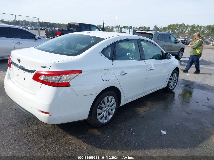 2015 Nissan Sentra Fe+ S/S/Sl/Sr/Sv VIN: 3N1AB7AP1FL669086 Lot: 38459351