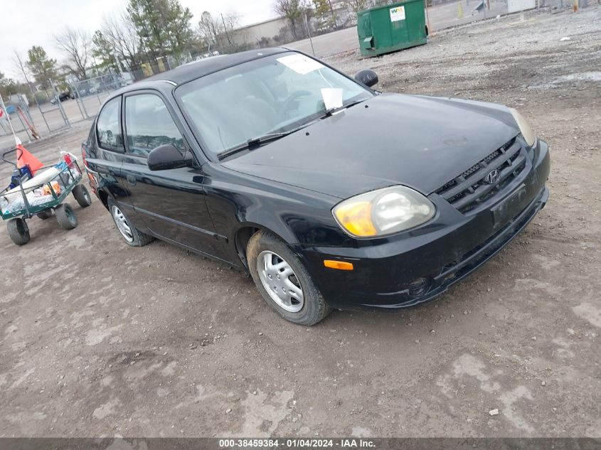 2003 Hyundai Accent Gl VIN: KMHCG35C03U266673 Lot: 38459384