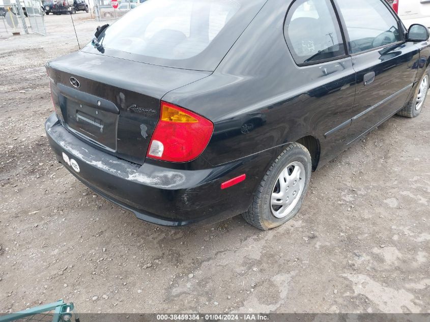 2003 Hyundai Accent Gl VIN: KMHCG35C03U266673 Lot: 38459384