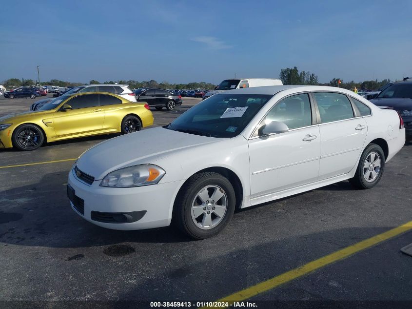 2010 Chevrolet Impala Lt VIN: 2G1WB5EK6A1178750 Lot: 38459413