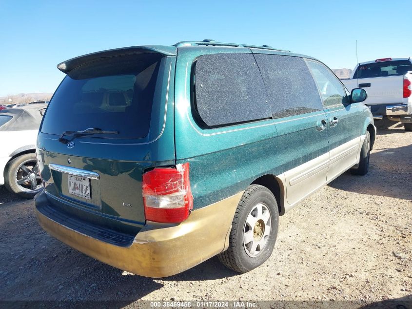 2003 Kia Sedona Ex/Lx VIN: KNDUP131736386683 Lot: 38459458