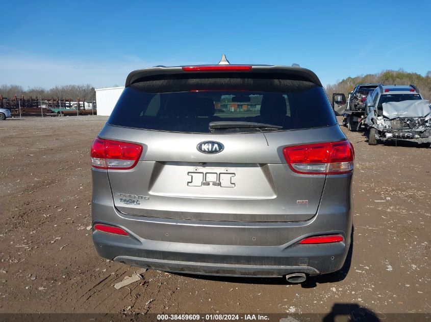 2016 Kia Sorento 2.4L Lx VIN: 5XYPGDA30GG041422 Lot: 38459609