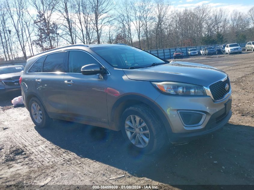 2016 Kia Sorento 2.4L Lx VIN: 5XYPGDA30GG041422 Lot: 38459609