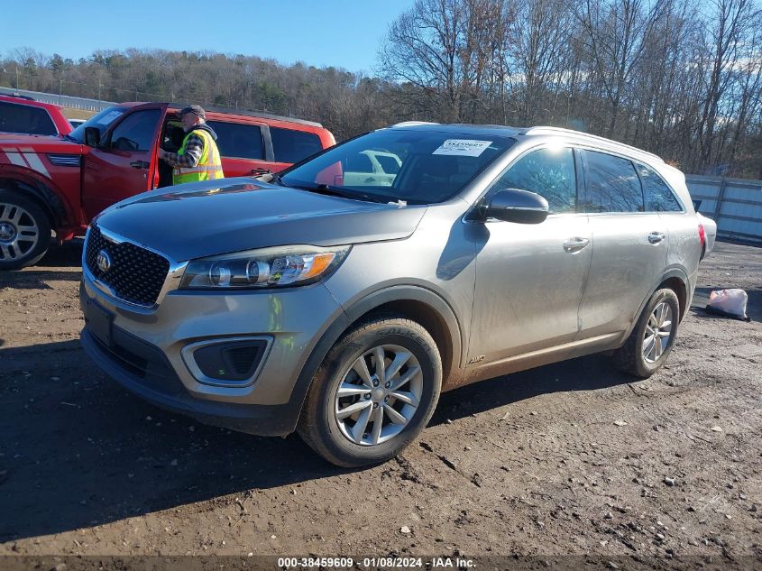 2016 Kia Sorento 2.4L Lx VIN: 5XYPGDA30GG041422 Lot: 38459609