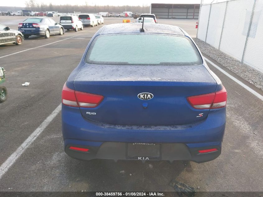 2020 Kia Rio S VIN: 3KPA24AD1LE337862 Lot: 38459756