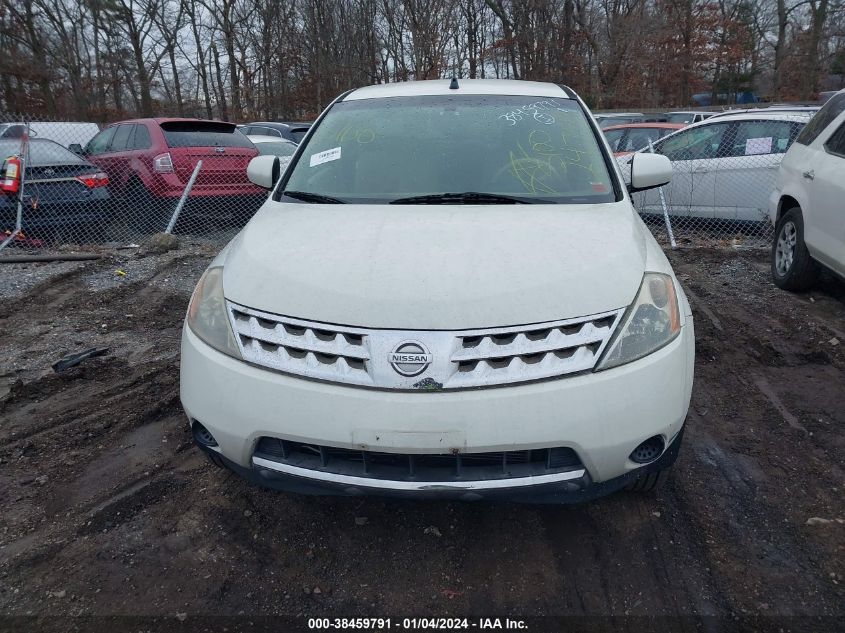 2006 Nissan Murano S VIN: JN8AZ08W86W515339 Lot: 38459791